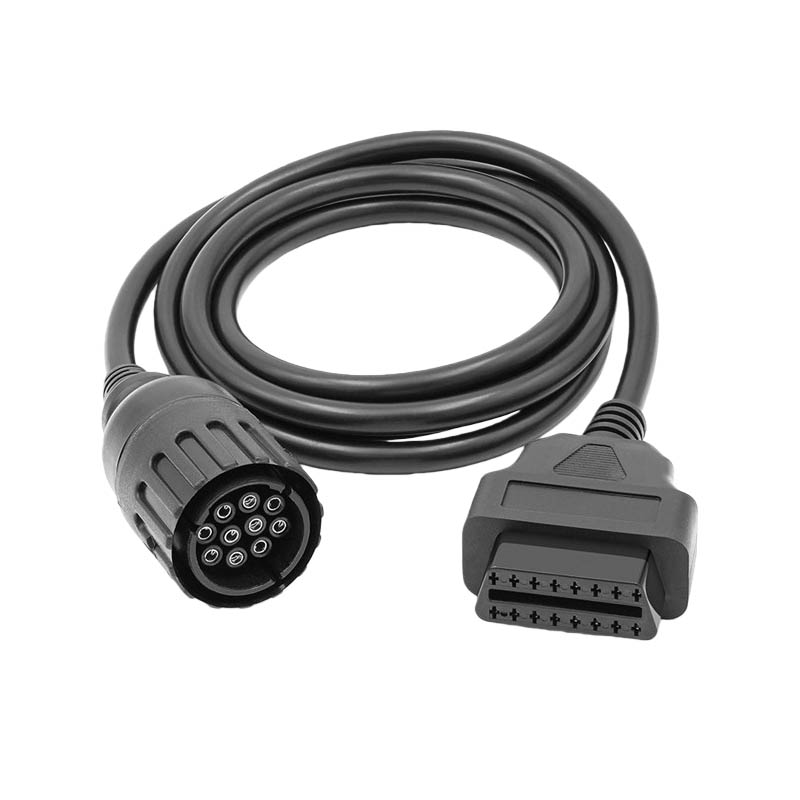 OEM ODM 19-Pin OBD2 Adapter Cable Obd Extension Cable with 1-Year Warranty
